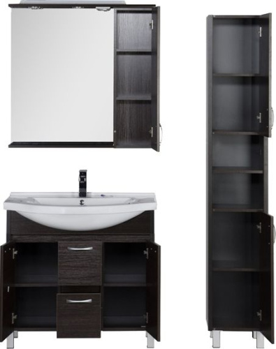 Мебель для ванной Aquanet Донна 90 венге фото 2