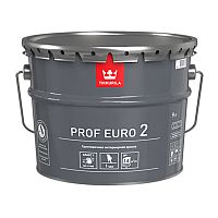 Краска Tikkurila Prof Euro 2 акриловая, для стен и потолков, глубокоматовая