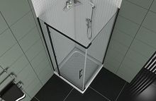 Душевой уголок Bravat Blackline BS090.3113A 90х90х195