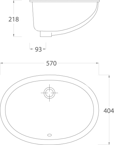 Раковина ArtCeram Diana DIL001 фото 2