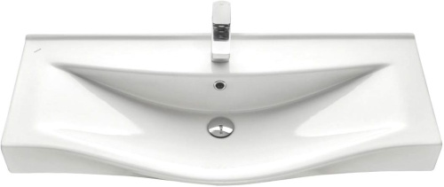 Мебель для ванной AQUATON Нортон 100, подвесная, белый глянец фото 7