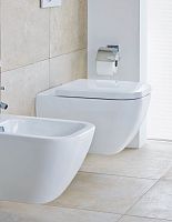 Унитаз подвесной Duravit Happy D.2 белый аlpin