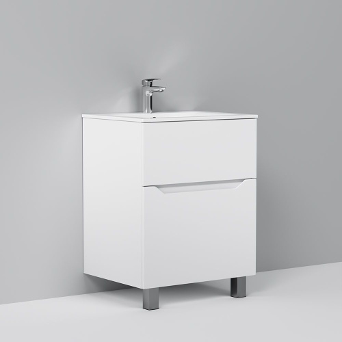 Мебель для ванной AM.PM Tender 60 напольная, белая фото 10 Мебель для ванной AM.PM Tender 60 напольная, белая фото 10