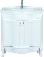 Мебель для ванной Misty Дайна 85 белая, с подсветкой