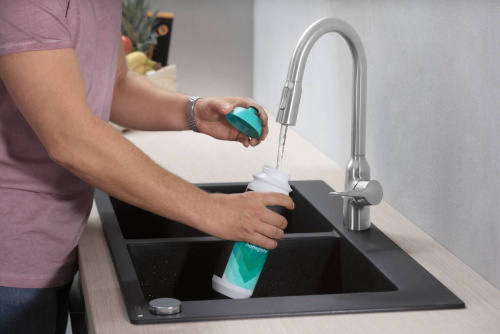 Смеситель Hansgrohe Focus M43 71811000 для кухонной мойки, хром фото 4