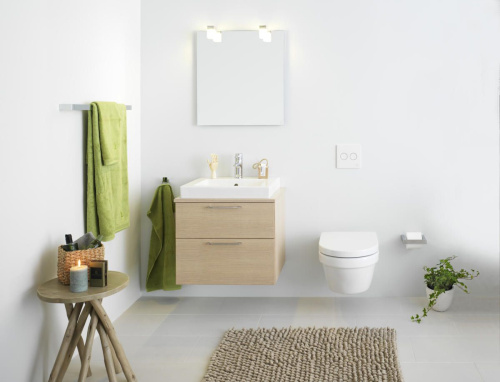 Унитаз подвесной Gustavsberg Hygienic Flush WWC 5G84HR01 безободковый фото 3