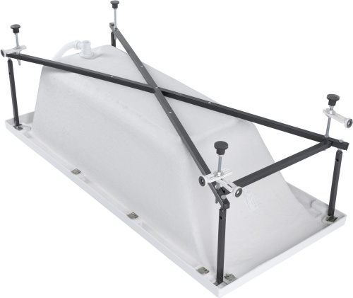 Акриловая ванна STWORKI Стокгольм 180x70 с каркасом фото 5