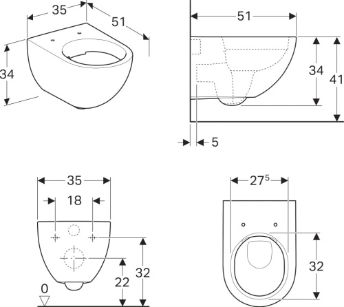87 520 руб. Комплект Geberit Acanto унитаз + инсталляция + крышка-сиденье фото 5 Комплект Geberit Acanto унитаз + инсталляция + крышка-сиденье фото 5