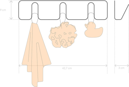 Крючок Wess H03-02 фото 6