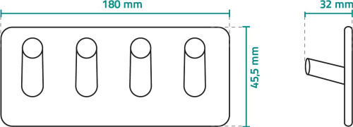 Крючок Ridder 131040800 матовый, самоклеящийся фото 2 Крючок Ridder 131040800 матовый, самоклеящийся фото 2