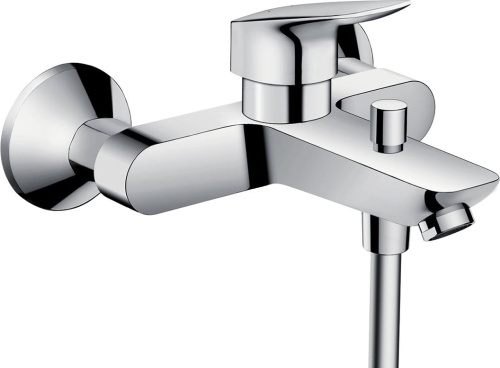 Душевой комплект Hansgrohe Logis 71101000 + Logis 71400000 + душевой гарнитур Crometta 100 Vario 26651400 фото 2