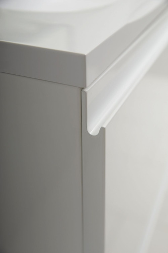 Мебель для ванной Art&Max Bianchi 100, подвесная, белый матовый фото 4