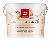 Лак Tikkurila Paneeli-assa Semi-Matt Lacquer акриловый, для стен и потолков, полуматовый