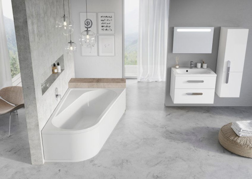 Акриловая ванна Ravak Chrome 160x105 R с ножками Акриловая ванна Ravak Chrome 160x105 R с ножками