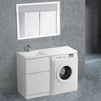 Тумба с раковиной BelBagno Kraft-LVD 60 bianco opaco