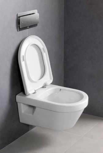 Унитаз подвесной Villeroy & Boch Omnia Architectura 5684R001 альпийский белый фото 9