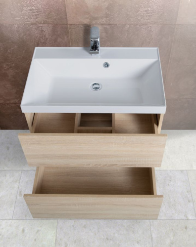 Мебель для ванной Art&Max Verona-Push 80 гаскон пайн светлый фото 5