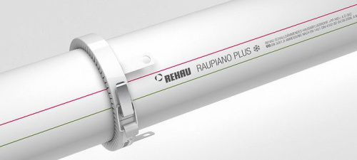 Труба канализационная Rehau Raupiano Plus 50/1000 мм (штанга: 1 м) фото 3