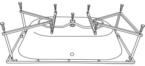 Акриловая ванна Excellent Pryzmat 180x80 фото 7