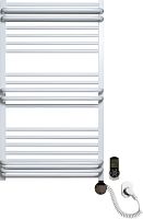 Полотенцесушитель электрический Luxrad Regular G Plus 064135 92х53 R, белый, терморегулятор selmo smart programm с пультом