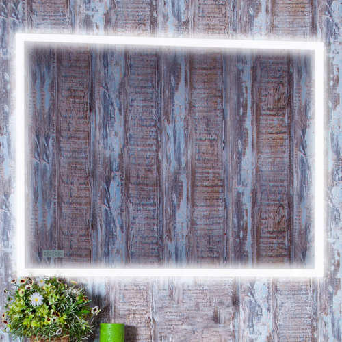 Зеркало Бриклаер Вега 100 с подсветкой Зеркало Бриклаер Вега 100 с подсветкой