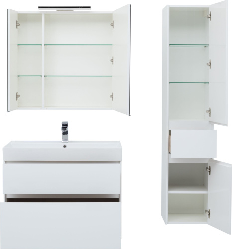 Мебель для ванной Aquanet Бруклин 85 фото 9