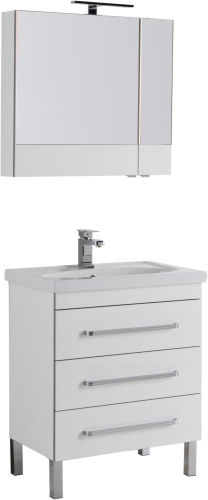 Мебель для ванной Aquanet Сиена 70 напольная белая фото 13 Мебель для ванной Aquanet Сиена 70 напольная белая фото 13