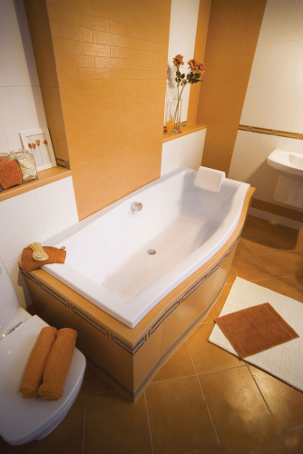 Акриловая ванна Ravak Magnolia 170x75 с ножками фото 2