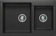 Мойка кухонная Polygran Brig 772 черная