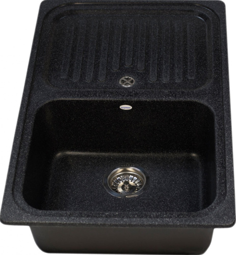 Мойка кухонная Ulgran U-502-308 черная фото 2