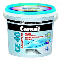 Затирка для швов Ceresit СЕ 40 Aquastatic киви 2 кг