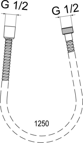 Душевой шланг Ideal Standard IdealRain A2403AA фото 2