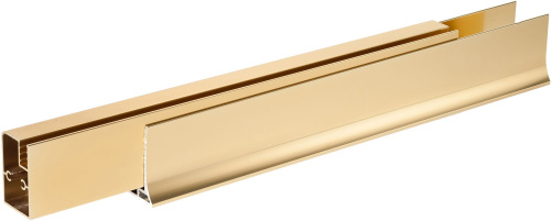 Душевой уголок Vegas Glass ZA-F 90*80 09 05 профиль золото, стекло бронза фото 4