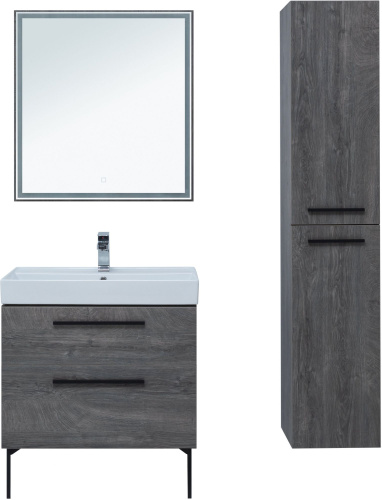 Мебель для ванной Aquanet Nova 75 дуб рошелье фото 2