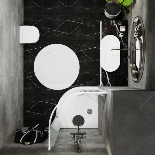 19 470 руб. Душевой уголок Triton Риф 100x100 A фото 4 Душевой уголок Triton Риф 100x100 A фото 4