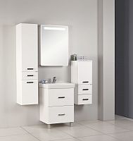 Тумба с раковиной AQUATON Америна Н 60 белая