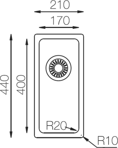 Дополнительная мойка TopZero Micro ME171.G10K фото 2