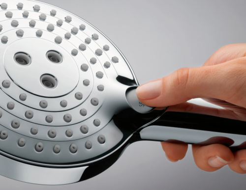 Душевой комплект Hansgrohe Термостат ShowerSelect 15762000 + 26631000 + 26455000 + 01800180 фото 12