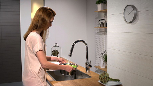 Смеситель Hansgrohe Talis S2 Variarc 14877000 для кухонной мойки фото 10