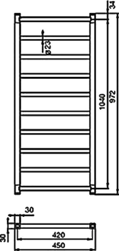 48 980 руб. Полотенцесушитель водяной Zehnder Stalox STX-100-045 белый фото 3 Полотенцесушитель водяной Zehnder Stalox STX-100-045 белый фото 3