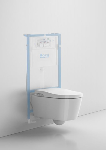 Унитаз подвесной Roca Inspira in-wash фото 5