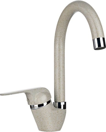 Смеситель Granula GR-1024 для кухонной мойки, пирит