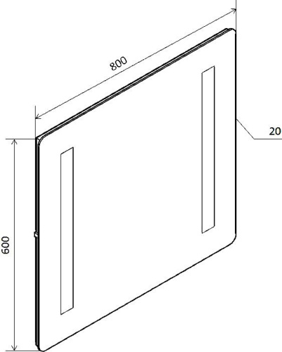 Мебель для ванной AM.PM Tender 80 напольная, белая фото 4