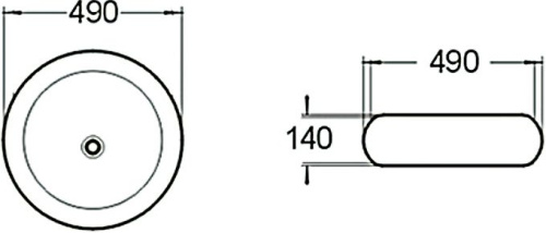 Раковина SantiLine SL-1041