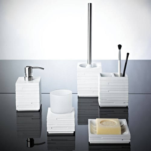 Мыльница Ridder Brick 22150301 белая фото 2 Мыльница Ridder Brick 22150301 белая фото 2