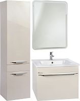 Мебель для ванной Bellezza Альдо 60 бежевая, 1 ящик