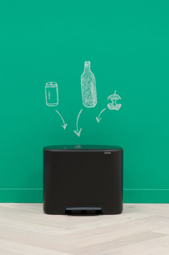 Мусорное ведро Brabantia Bo Pedal Bin 121227 23 + 11 л фото 5