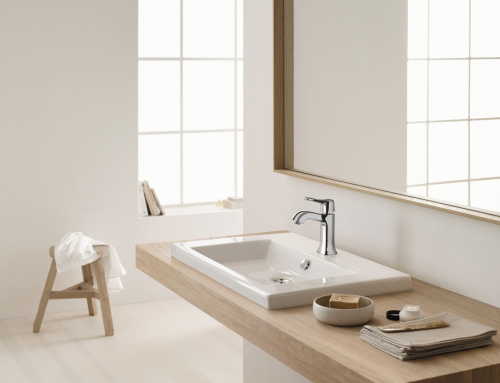 Смеситель Hansgrohe Metris Classic 31075000 для раковины фото 2