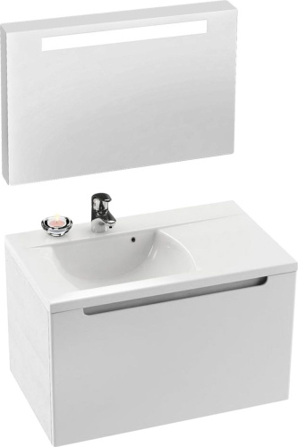 Зеркало Ravak Classic 80 белое фото 4