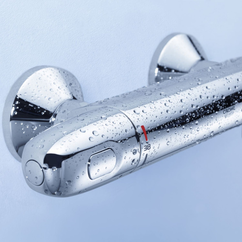 Термостат Grohe Grohtherm 1000 New 34143003 для душа + средство для металлических поверхностей фото 3